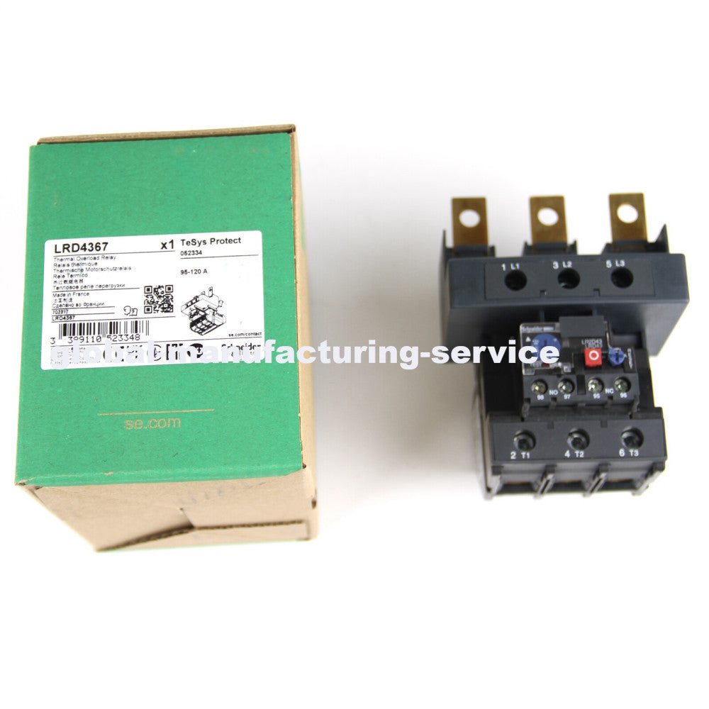 NEW Schneider LRD4367 Telemecanique Bimetallic Thermal Overload Relay 95~120A
