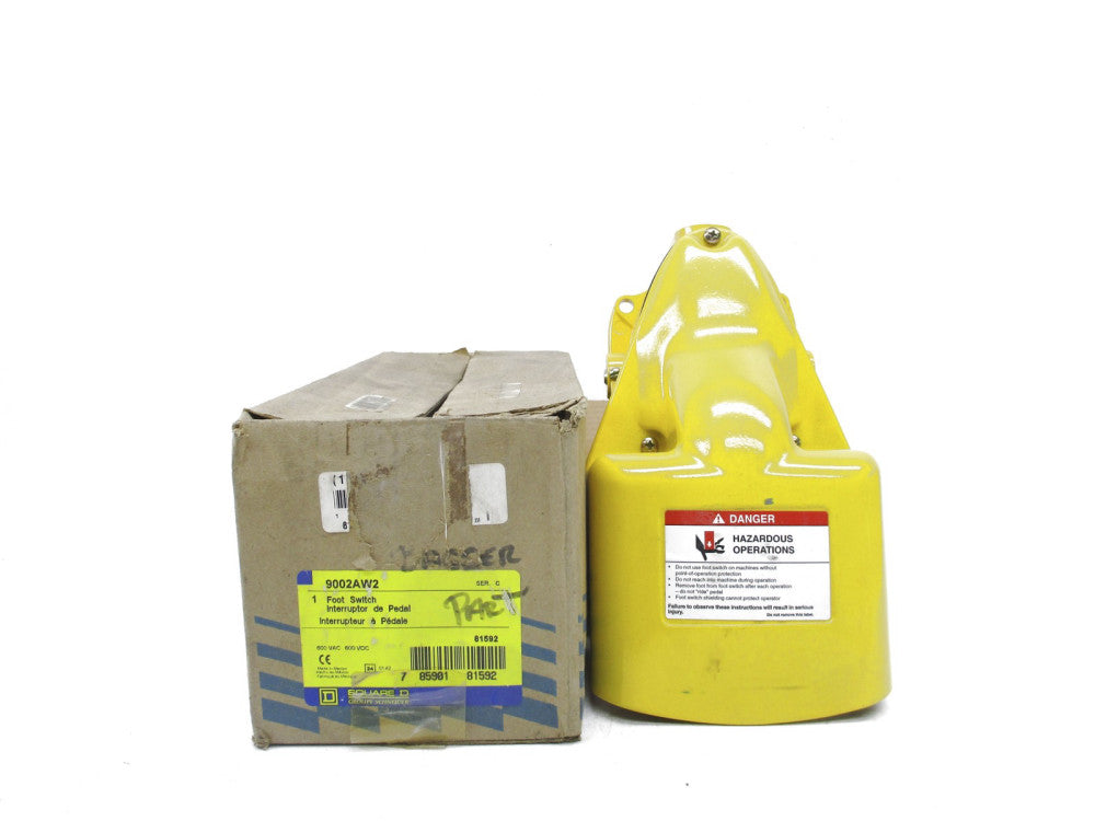 SQUARE D 9002AW2 SER. C 600VAC/DC NSMP