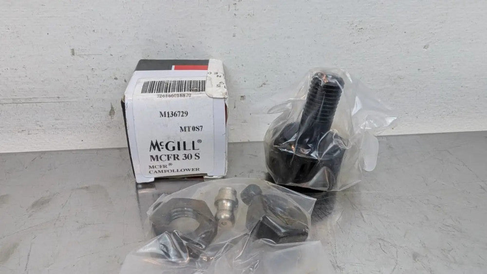 McGill MCFR 30 S Crowned Cam Follower 30mm Roller OD 14mm Roller Wide