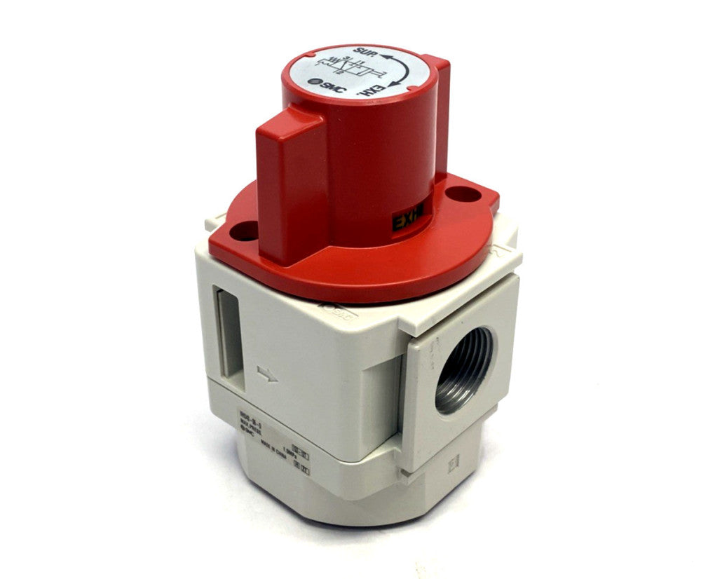 SMC VHS40-06-D Pneumatic Pressure Relief Valve 3/4" Port
