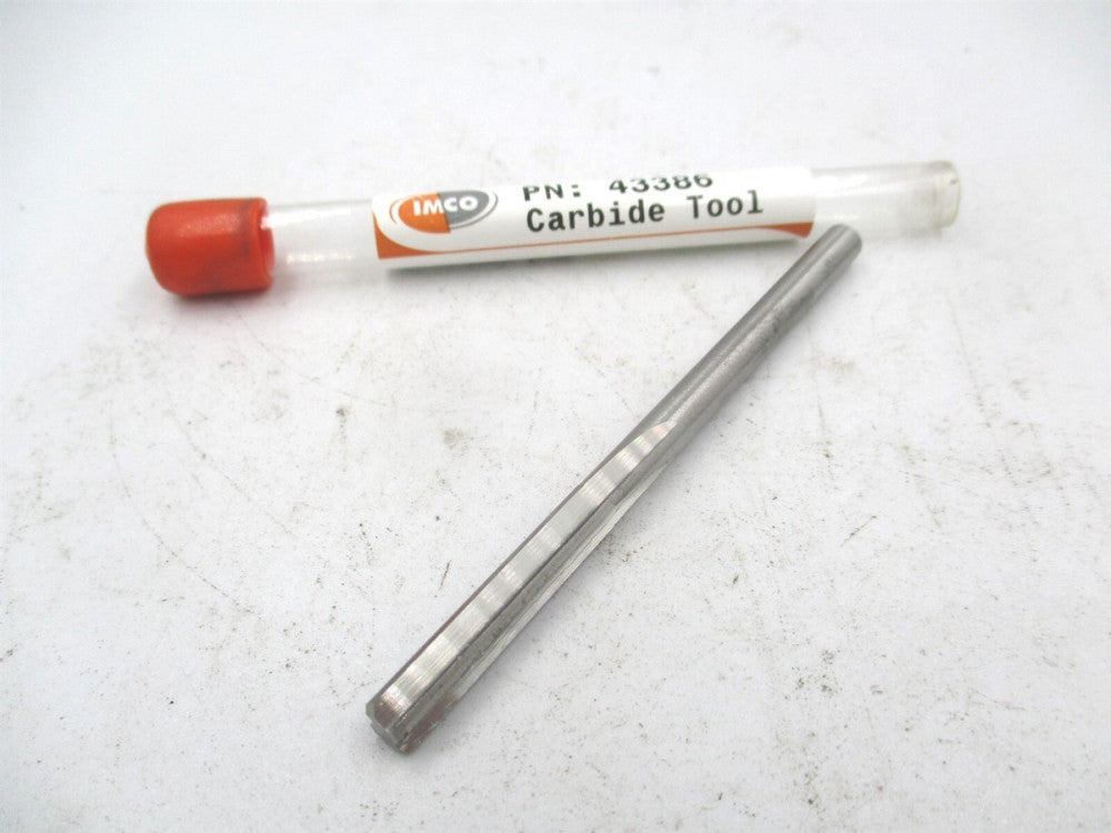 Imco (43386) #10 x 1" x 3" OAL MG R10 SF/RHC 4-Flute Chucking Reamer 