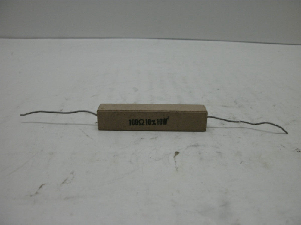 GENERIC 100OHMS 10% 10W WIREWOUND CERMIC RESISTOR
