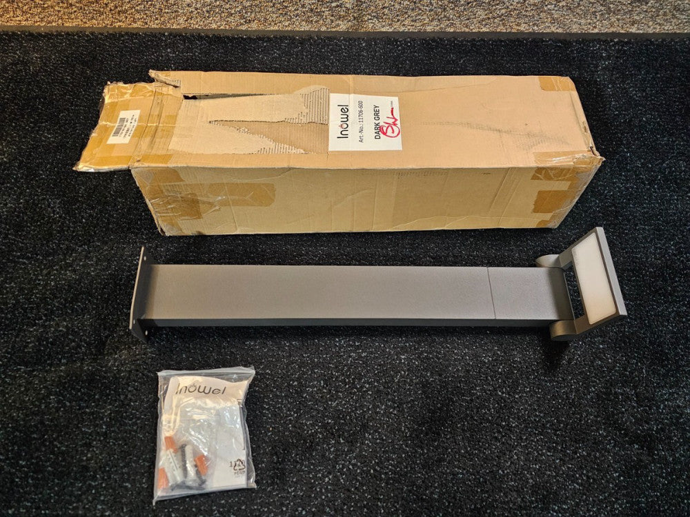 Inowel 11706-600 Pathway Light Outdoor LED IP54 10W 750Lm Bollard Lamp Dark Grey