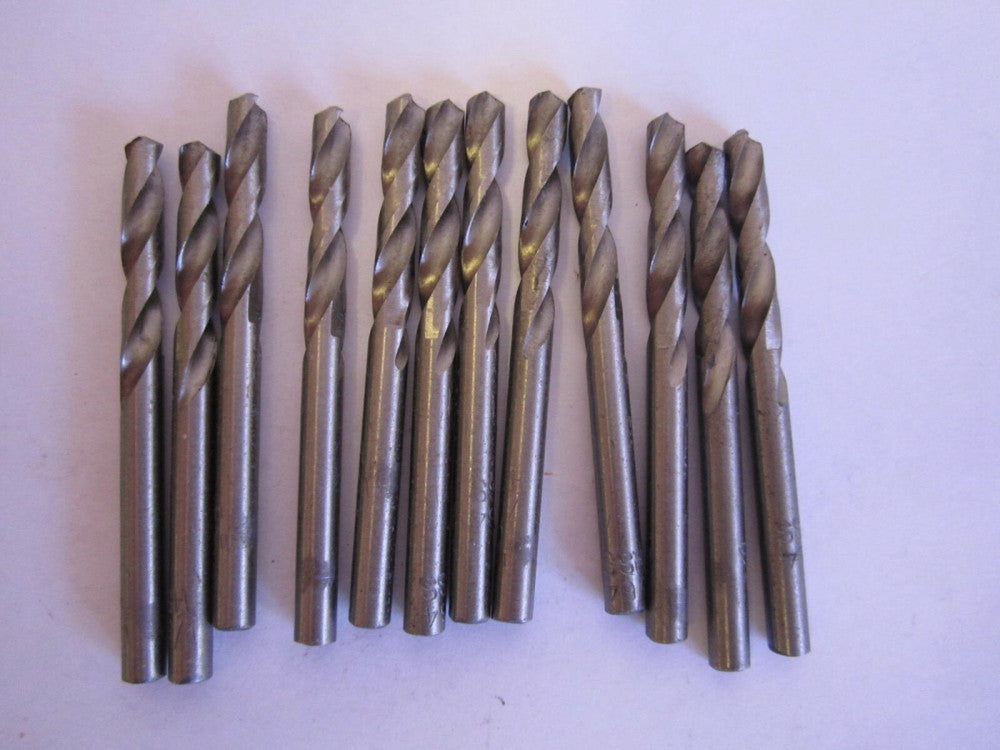 11/64" x 1-1/16" x 2-1/8" OAL Right Hand HSS Screw Machine Drill - Lot of 12 