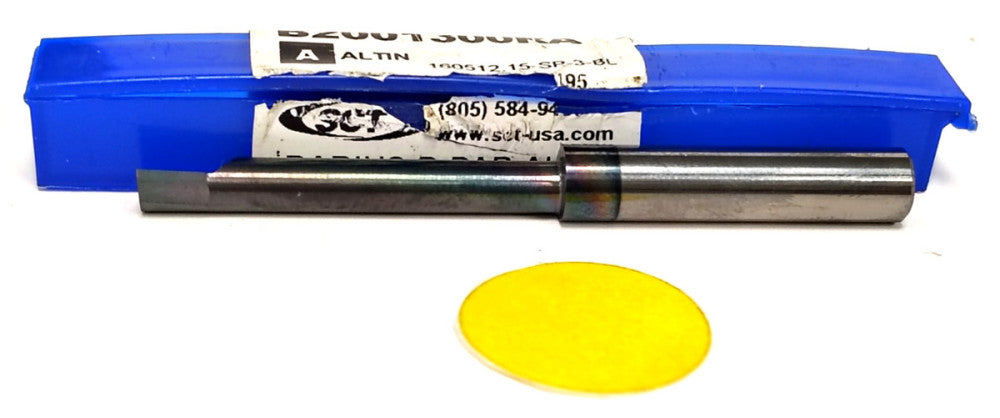 SCT CARBIDE RADIUS BORING BAR .200" X 1.300" 2-1/2" OAL B2001300RA