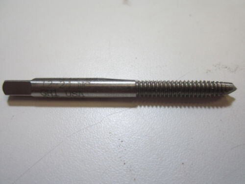 Jarvis 12-24 2 Flute High Speed Steel Spiral Pointed Plug Chamfer Tap 