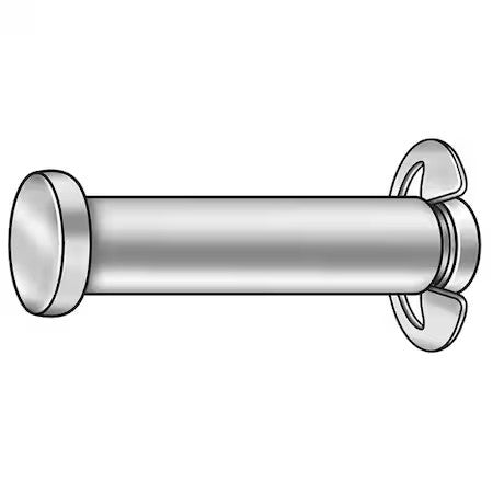 Zoro Select Wwg-Clpgsrr-060 3/8X1 S.S. Grooved Clevis