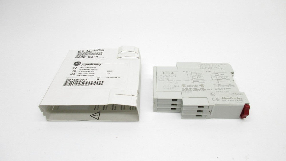 ALLEN BRADLEY 700-FSM4UU23 SER. B 250VAC 8A 0.05S-60H (WH) NSMP