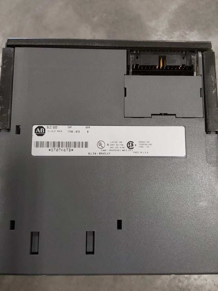 Allen Bradley 1746-A13 Chassis, Series B, 13 Slot, SLC500,