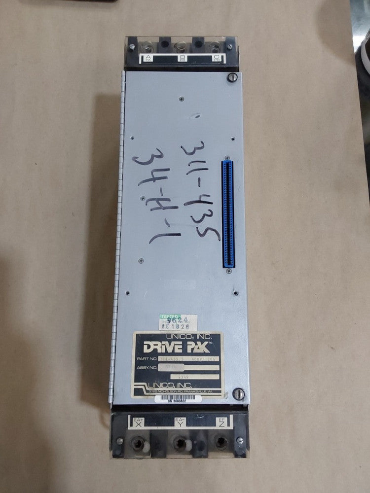UNICO Drive Pak 311-435.5 480V/120A