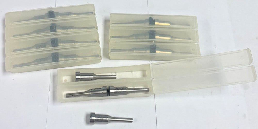 IMPAX TOOLING BLANK MOLD DIE & PUNCHES ISPV03-1754 LOT OF 18 P.187 M2