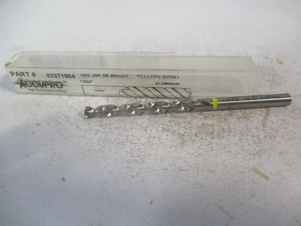 (1AQ0516-AC) 13/64" x 86mm OAL 130° Vanadium HSS Straight Shank Jobber Drill 