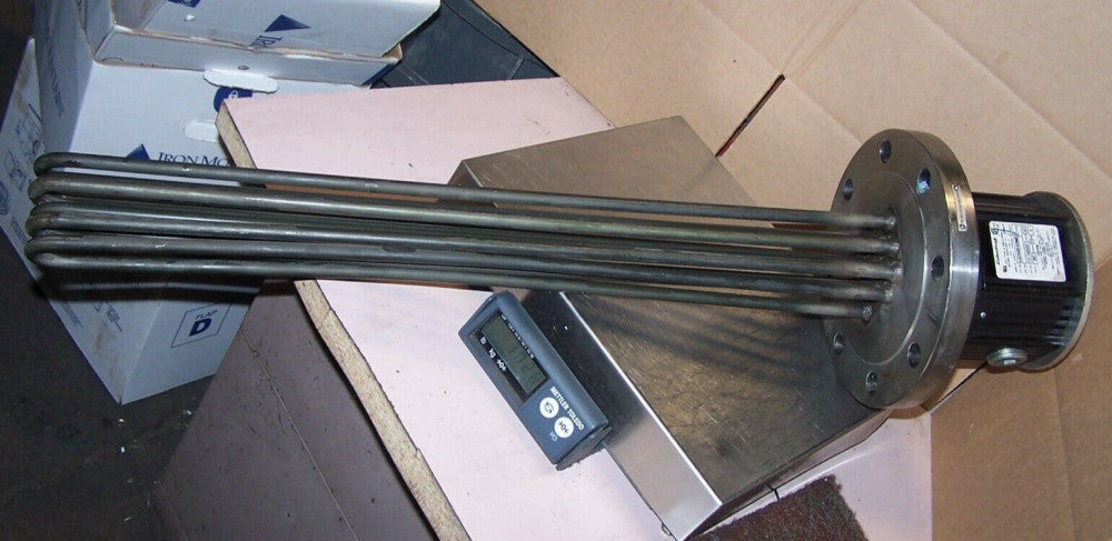 CALORITECH IMMERSION HEATER 6 KW 460 VAC 3 PHASE 26" LONG  CXF606F426MRY