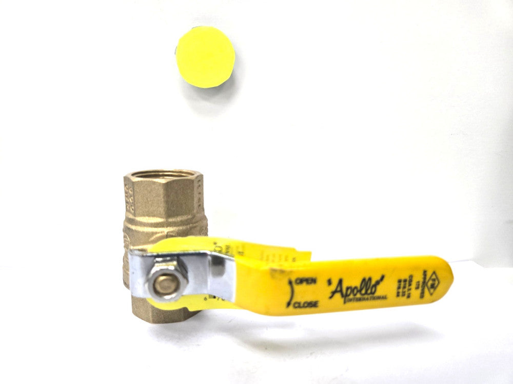 APOLLO FULL PORT BALL VALVE 94A-104-01 BRASS MATERIAL 1" PIPE  250 PSI
