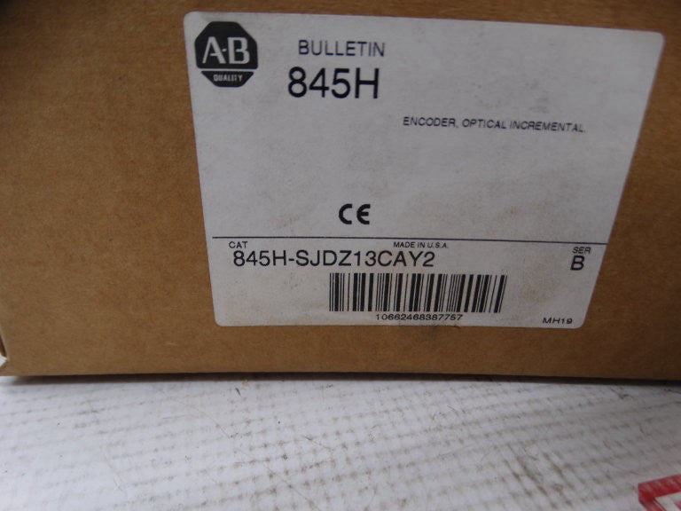 ALLEN BRADLEY 845H-SJDZ12CAY2C SERIES B ENCODER