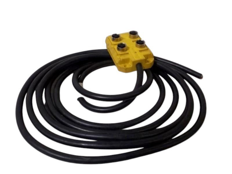 LUMBERG ZV4-3U CORDSET JUNCTION (AS PICTURED)  UNMP
