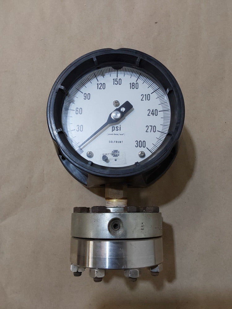 AMETEK 316L-ST-STL 0-300 USG PSI Pressure Gauge 