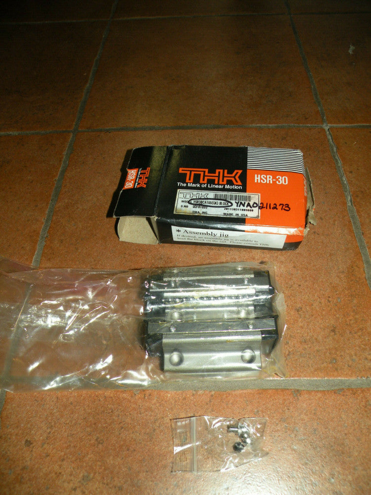 (1) THK HSR30CA1UU(GK) Linear Ball Bearing Standard Ball Carriage Block