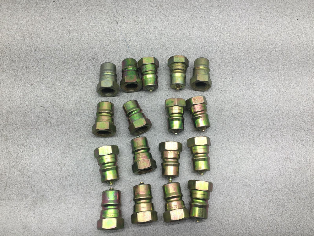 NEW NO BOX LOT OF 17 DIXION 1/2" QUICK CONNECT FITTING 17-463
