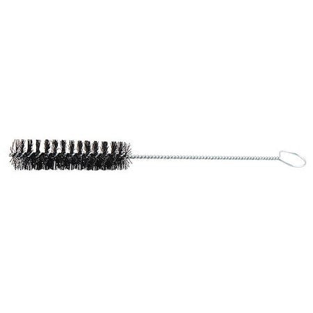 Zoro Select 66254442969 Tube Brush,0.014" Dia. Wire, Nylon
