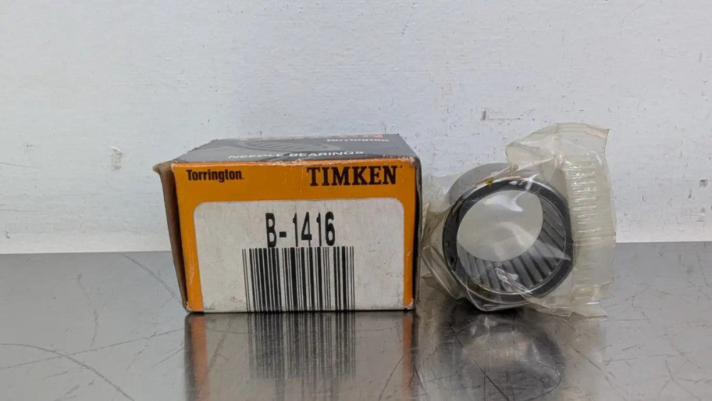 Timken B-1416 Needle Roller Bearing Torrington 7/8" ID 1-1/8" OD 1" Wide