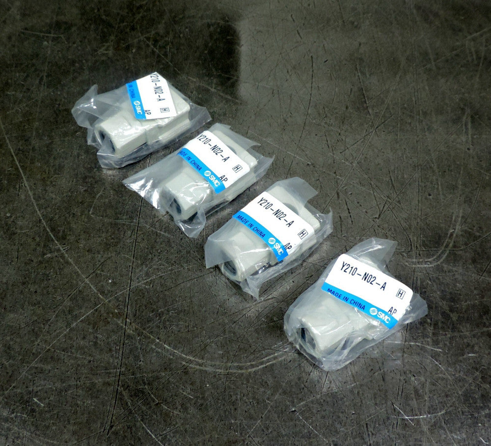 SMC Y210-N02-A T-Spacer  AC Series Lot of 4