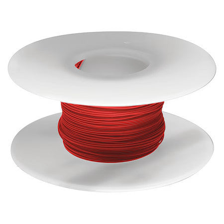 Ok Industries R30r-1000 Spooled Wrapping Wire, 30 Awg, Red, Kynar(R), 1,000 Ft