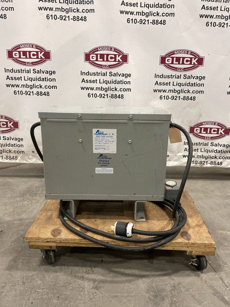 Acme Transformer T-3-53341-1S 15KVA Transformer 480V 240/120V 3PH