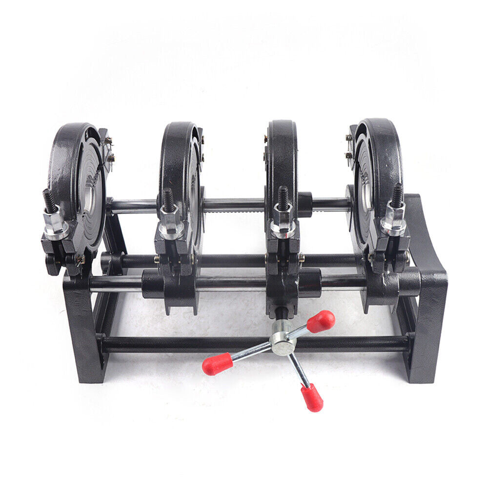 HDPE PP PE Butt Fusion Welding Machine Manual Pipe Fusion Welder 4 Clamps 110V