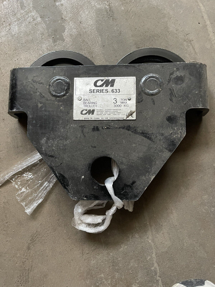 NEW GENUINE CM Series 633 Wide Range Trolleys 3 TON **FREE SHIPPING**
