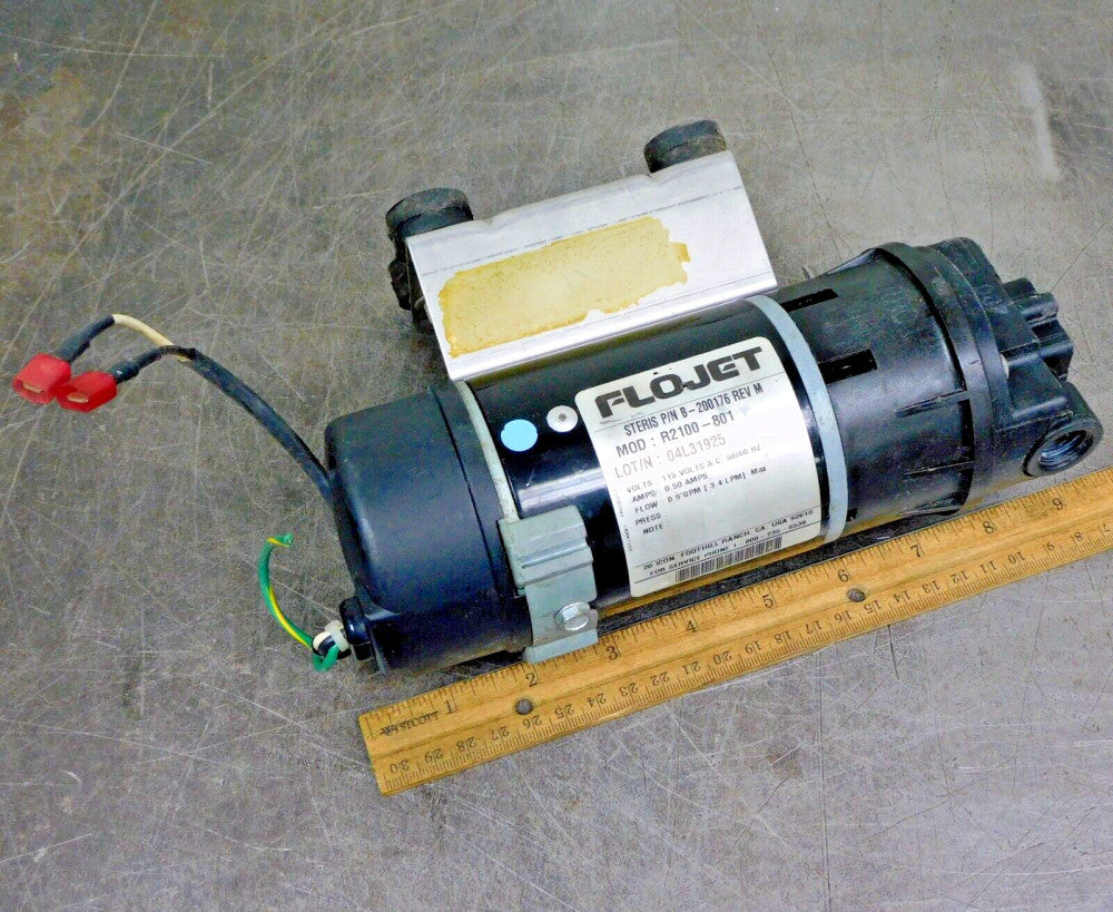 Flojet R2100-801 High Pressure Pump 115V AC 50/60Hz 0.5A 0.9 GPM 3/8" NPT