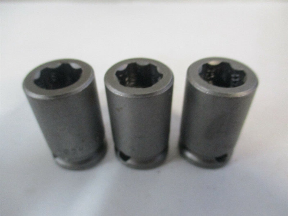 Apex (70535018) 7/16" HCSF 13214 Impact Socket - Lot of 3