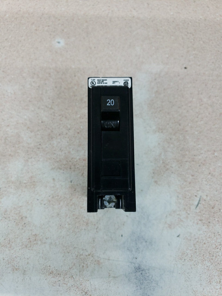 Eaton Cutler-Hammer QBHW1020 20 Amp 1 Pole Bolt-On Circuit Breaker W# New!