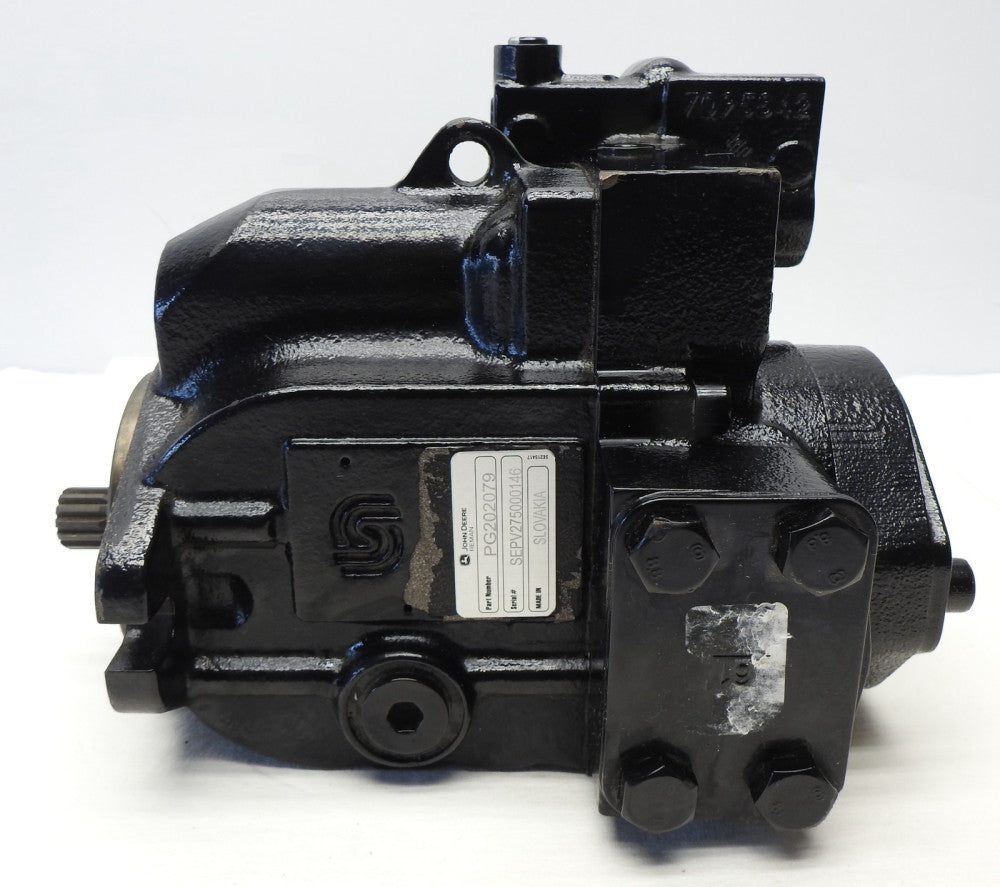 GENUINE John Deere PG202079 Hydraulic Pump RE195820, 707473AT OEM!