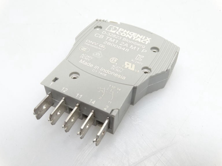 PHOENIX CONTACT CB TM1 2A M1 P Circuit Breaker - New In Box