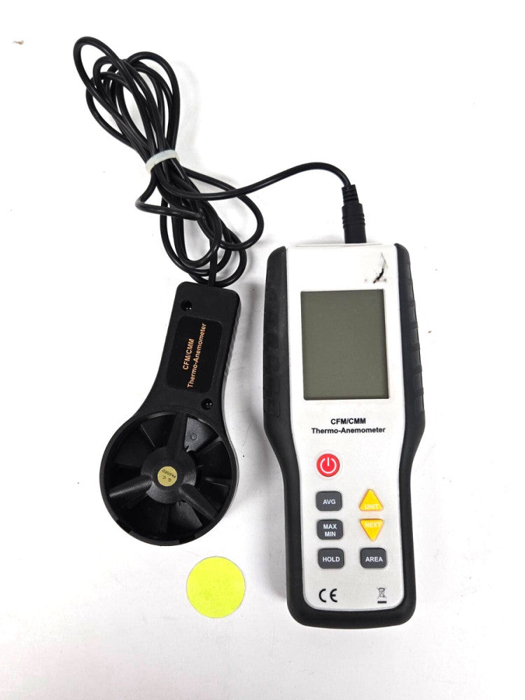 DIGITAL CFM/CMM THERMO-ANEMOMETER HT-9819