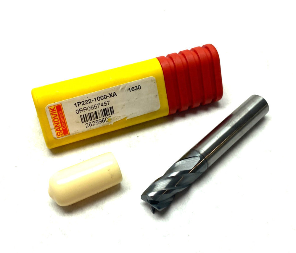Sandvik 6259605 CoroMill® Plura Solid Carbide End Mill 1P222-1000-XA 1630