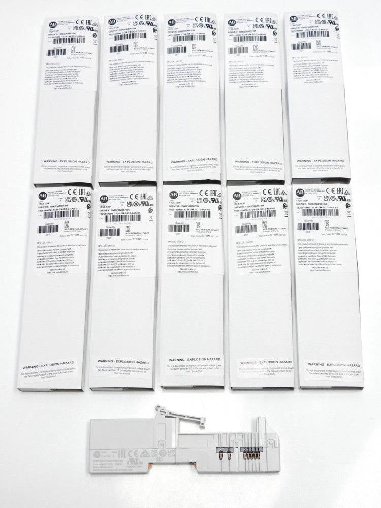 (10 pcs) Allen-Bradley 1734-TOP SER A Point I/O Terminal Base 2022 USA Seller