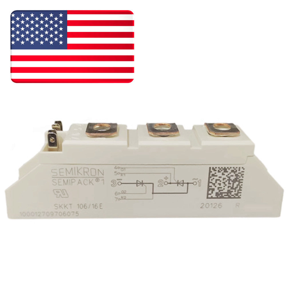 1PC NEW SEMIKRON SKKT106/16E SKKT10616E SKKT106-16E MODULE US Stock
