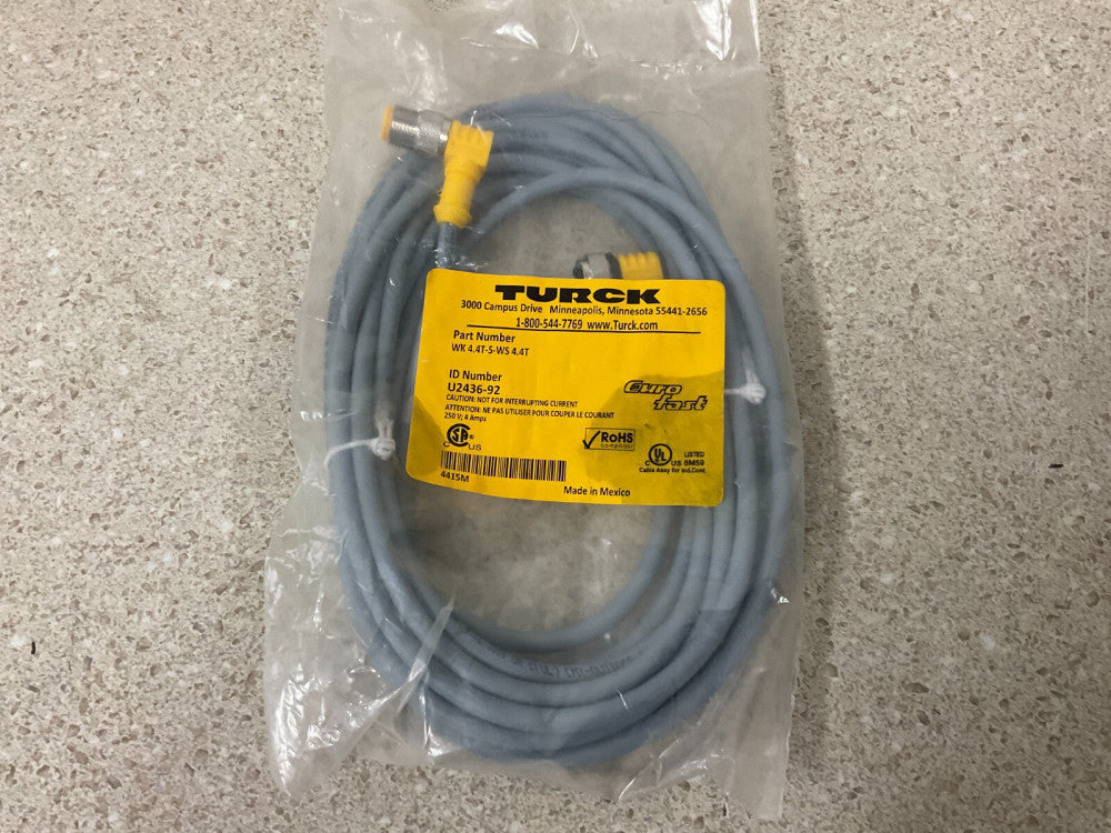Turck WK 4.4T-5-WS 4.4T NEW