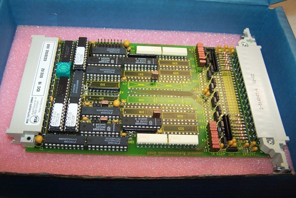 NEW MSC TUTTLINGEN CIRCUIT BOARD IDC 16  S02.02 0232002.005 
