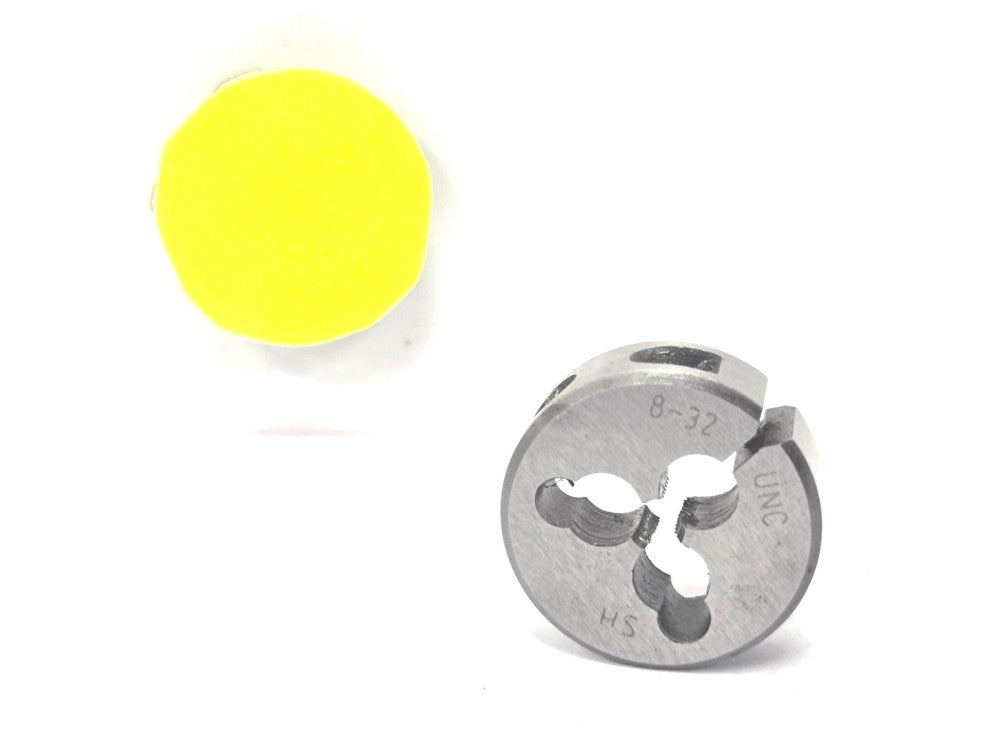 UNC CIRCLE  8-32 THREADING DIE HS
