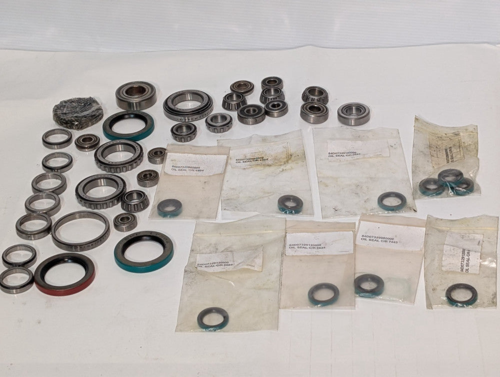 Huge Lot assorted Timken SKF Peer bearings races & oil seals