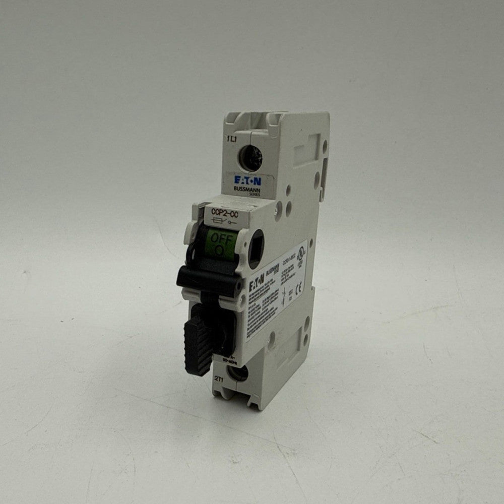 Eaton Bussmann CCP2-1-30CC Circuit Breaker 30A 1P 347V DIN Rail Mount 30 Amp