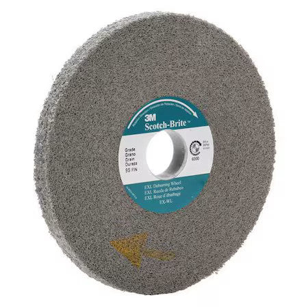 Scotch-Brite 7000046069 Convolute Wheel, Deburring, 6X1/2X1, Fn