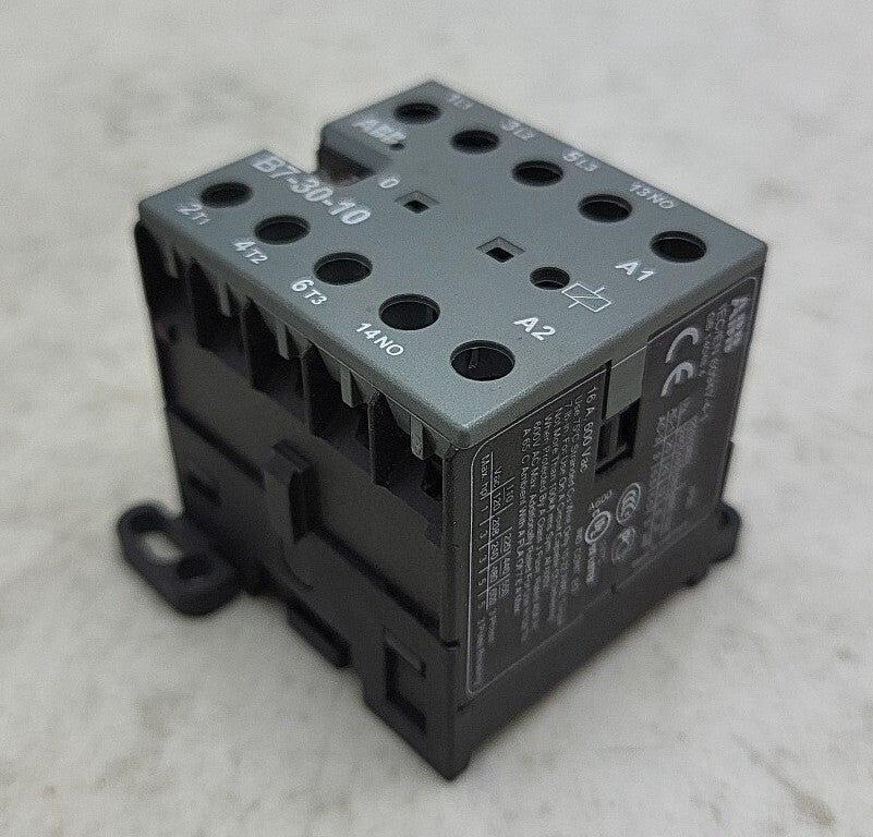 ABB B7-30-10 Mini Contactor 16A 600 Vac IEC/EN 60947-4-1 *USED