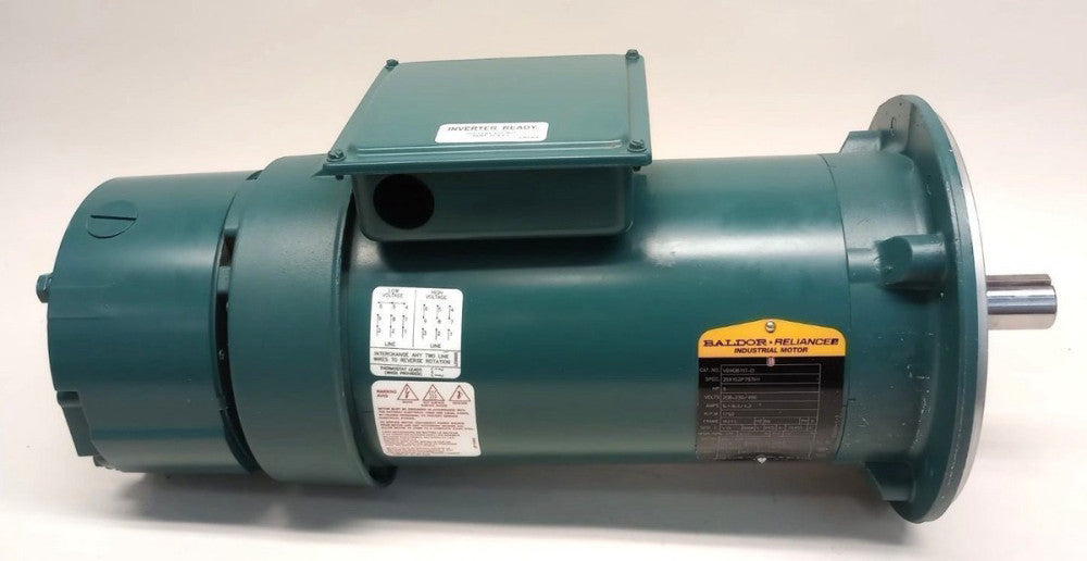 Baldor VBM3611T-D Industrial Motor 3HP With Dodge DBSC-VP Motor Brake