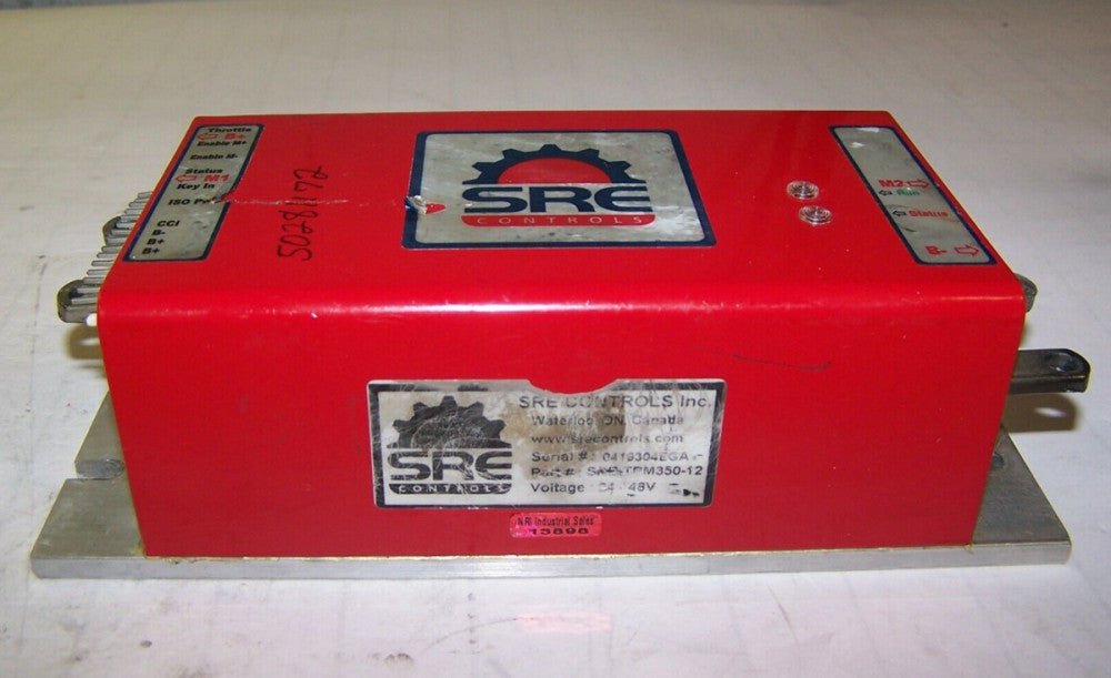 SRE CONTROLS MOTOR DRIVE CONTROLLER 24 - 48 VOLT  SRE-TPM350-12