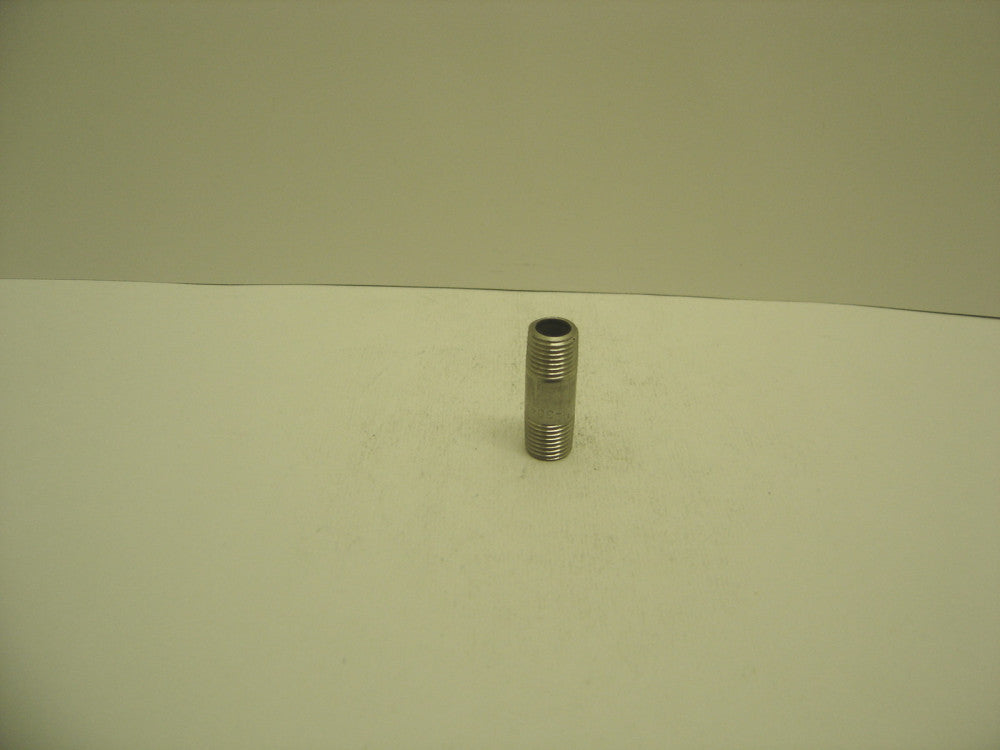 MERIT-304/304L NIPPLE SCHEDULE 40 1/4" X 1 1/2" LONG STAINLESS STEEL