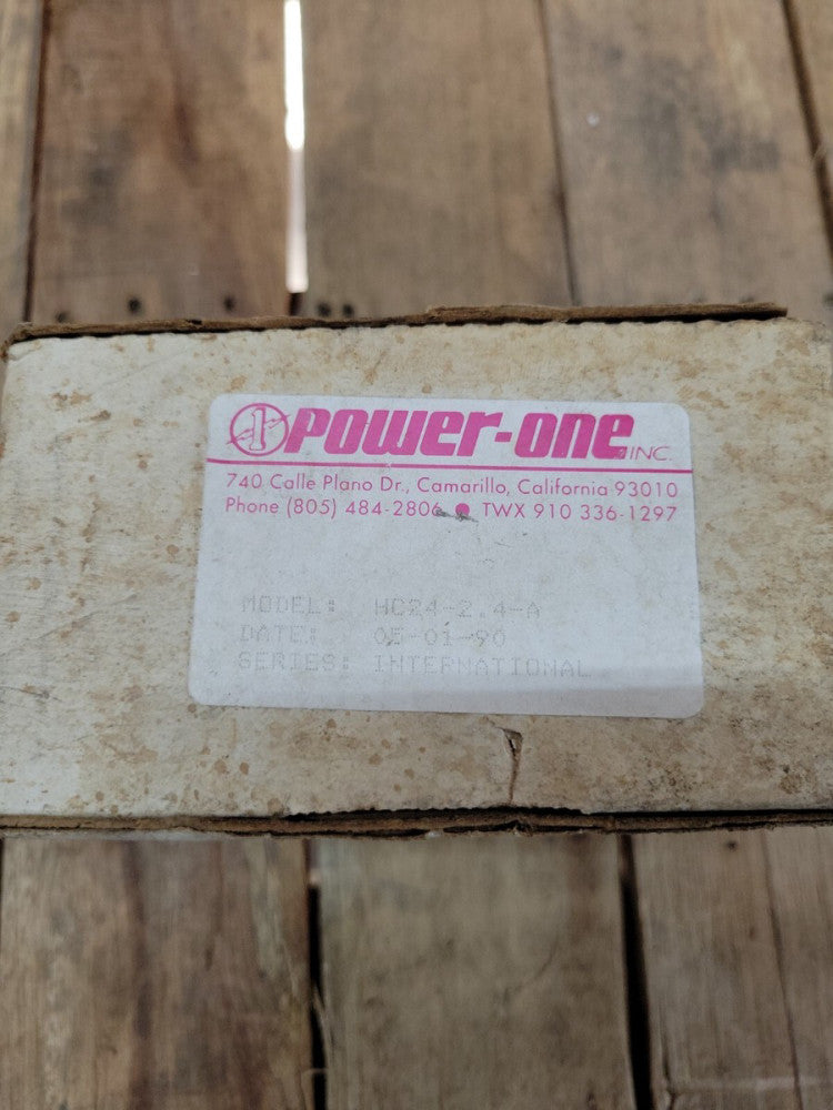 POWER-ONE HC24-2..4-A POWER SUPPLY SINGLE OUTPUT 2.4AMP * NEW IN BOX *